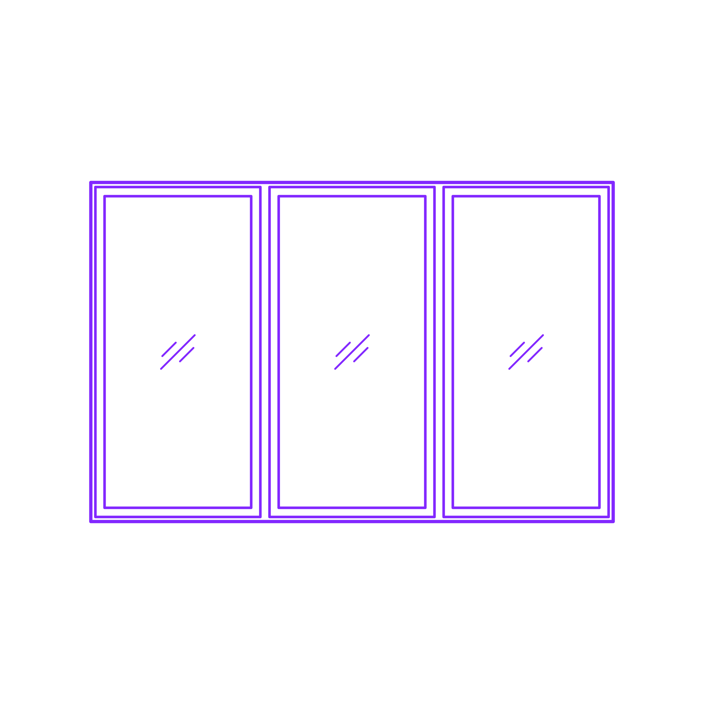 Buildings Combination Windows 3 Wide Line Art Illustration Svg Free Vectors